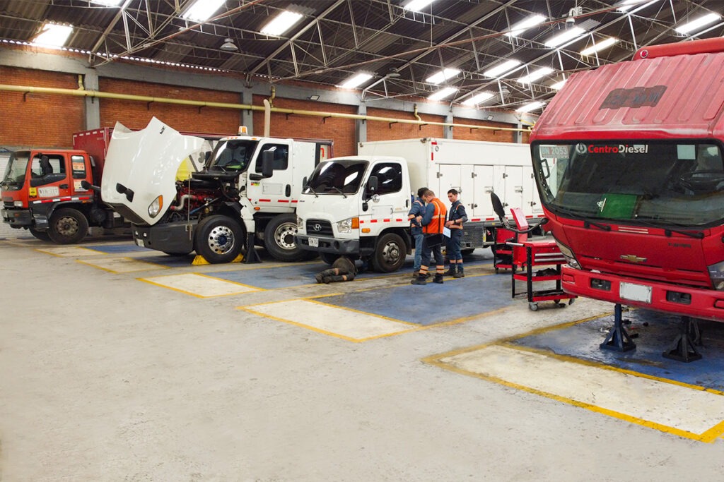 Taller Mecánico de Camiones en Bogotá